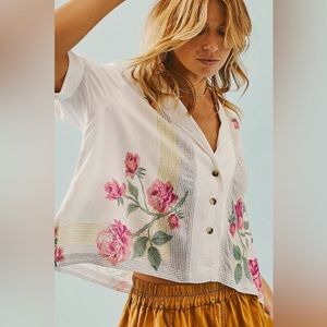 Free People Big Blooms Top